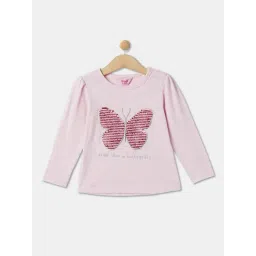 R&B Kids Pink Graphic Print Regular Fit T-Shirt-picture-41