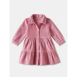 R&B Kids Pink Regular Fit Dress-picture-38