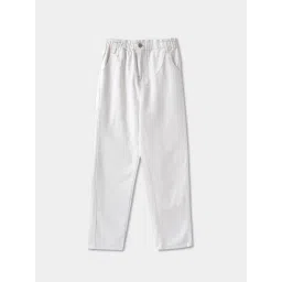 R&B Kids White Regular Fit Jeans-picture-10