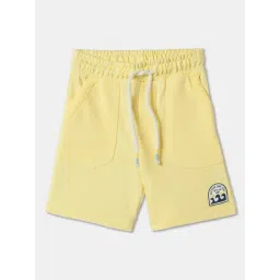 R&B Kids Yellow Relaxed Fit Shorts-picture-42