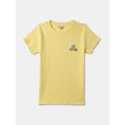R&B Kids Yellow Short Sleeves Regular Fit Top-picture-25