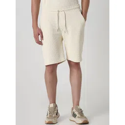 R&B Men Fashion Textured Slim Fit shorts-picture-22