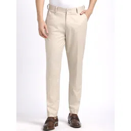 R&B Men Regular Fit Mid-Rise Cotton Formal Trouser-picture-23