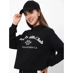 R&B Navy Regular Fit Cotton Graphic Print Sweatshirt-picture-37