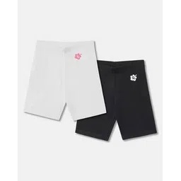 r&b Pack of 2 Girls Floral Print Shorts-picture-20