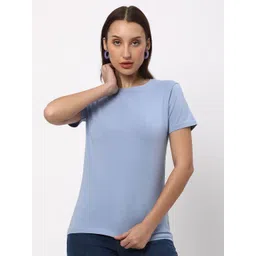 R&B Round Neck Cotton T-shirt-picture-18