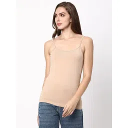 R&B Tan Cotton Camisole-picture-22
