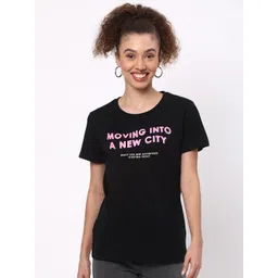 R&B Typography Printed Cotton T-shirt-picture-17