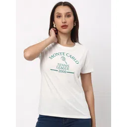 R&B Typography Printed Round Neck Cotton T-shirt-picture-32