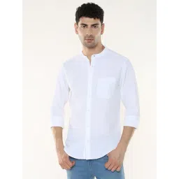R&B White Regular Fit Shirt-picture-27