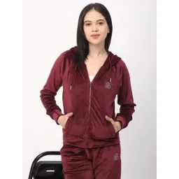 R&B Wine Polyester Jacket-picture-42