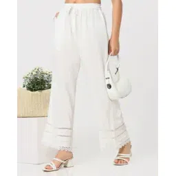 r&b Women Flat-Front Loose Fit Pants-picture-36