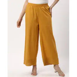r&b Women Straight Fit Pants with Elasticated Waist-picture-25