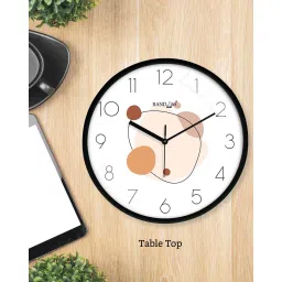 random Geometric Print Dial Wall Clock image 2
