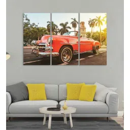 Multicolour MDF (Set of 3) Art Panel-image-32