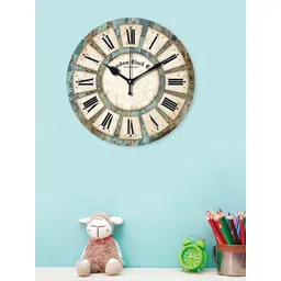 RANDOM Beige & Green Printed Traditional Wall Clock-picture-15