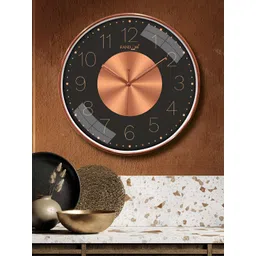 RANDOM Black & Brown Printed Traditional Wall Clock-picture-13