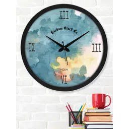 RANDOM Blue & Black Printed Contemporary Analogue Wall Clock- RC-AQ-62061-picture-27