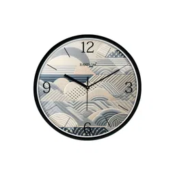 RANDOM Blue & Off White Printed Contemporary Wall Clock-picture-14