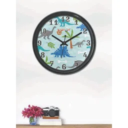RANDOM Blue Round Printed 30cm Analogue Wall Clock-picture-21