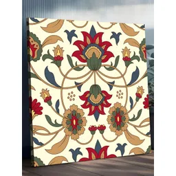 RANDOM Cream-Coloured & Brown 1 Piece Canvas Abstract Wall Paintings-picture-11