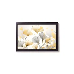 RANDOM Gold-Toned & Grey Floral Wall Paintings-picture-24