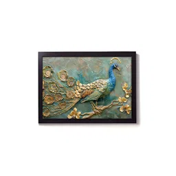RANDOM Green & Blue Birds Wooden Wall Art-picture-41