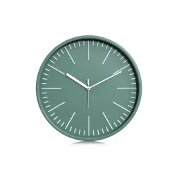 Random Green Plastic Round Wall Clock-picture-11