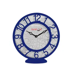 RANDOM Grey & Blue Printed Contemporary Wall Clock-picture-21