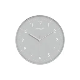 RANDOM Grey & White Contemporary Wall Clock-picture-24