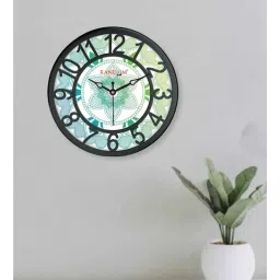 random Multicolour Modern Plastic Stylish Non Ticking Silent Analog Wall Clock -8 Inch-picture-12