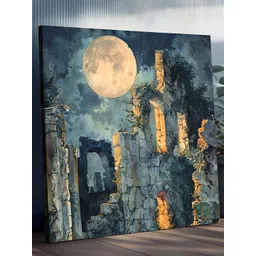 RANDOM Multicoloured 1 Piece Canvas Abstract Wall Paintings-picture-20