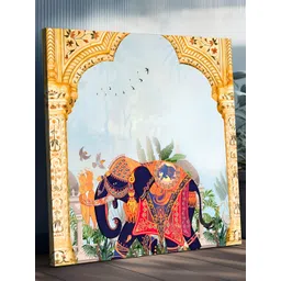 RANDOM Multicoloured 1 Piece Canvas Abstract Wall Paintings-picture-30