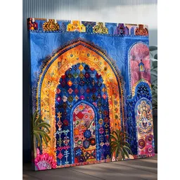 RANDOM Multicoloured 1 Piece Canvas Abstract Wall Paintings-picture-12