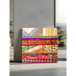 RANDOM Multicoloured 1 Piece Canvas Abstract Wall Paintings-picture-21