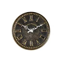 RANDOM Printed Round Shaped Sweep Silent Movement Contemporary Wall Clock-picture-19