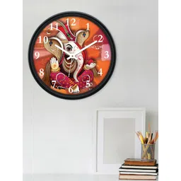 RANDOM Red & Pink Printed 30 CM Contemporary Analogue Wall Clock-picture-33