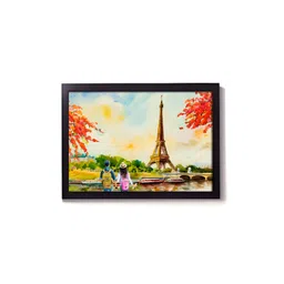 RANDOM Red & Yellow Wooden Wall Art image 1