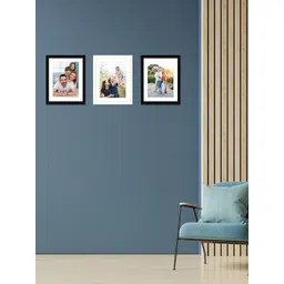 RANDOM Set of 3 Black & White Solid Individual Photo Frames-image-8