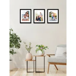 RANDOM Set Of 3 Black Solid Individual Photo Frames-image-48