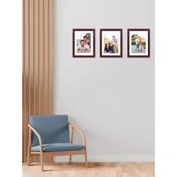 RANDOM Set Of 3 Brown Solid Individual Photo Frames-image-11