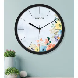 random Tic Toc Multicolour Plastic Wall Clock-picture-36