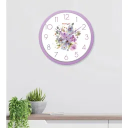 random Tic Toc Multicolour Plastic Wall Clock-picture-31