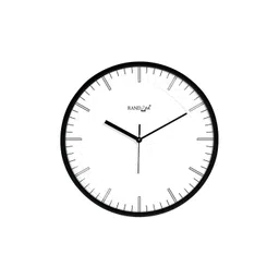 RANDOM White & Black Analogue Contemporary Wall Clock-picture-25