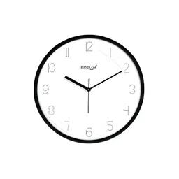 RANDOM White & Black Analogue Contemporary Wall Clock-picture-26