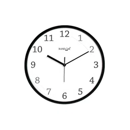 RANDOM White & Black Round Contemporary Wall Clock-picture-20