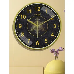 Random White & Cream Printed Analogue Wall Clock-picture-36