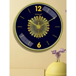 Random White & Green Printed Analogue Wall Clock-picture-35