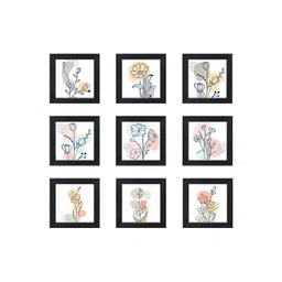 RANDOM White & Pink 6 and more Piece Synthetic Wood Other Wall Paintings-picture-21