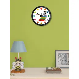 RANDOM White Round Printed Analogue Wall Clock-picture-32